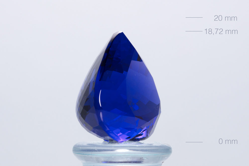 Tanzanite Heart 13,12 ct