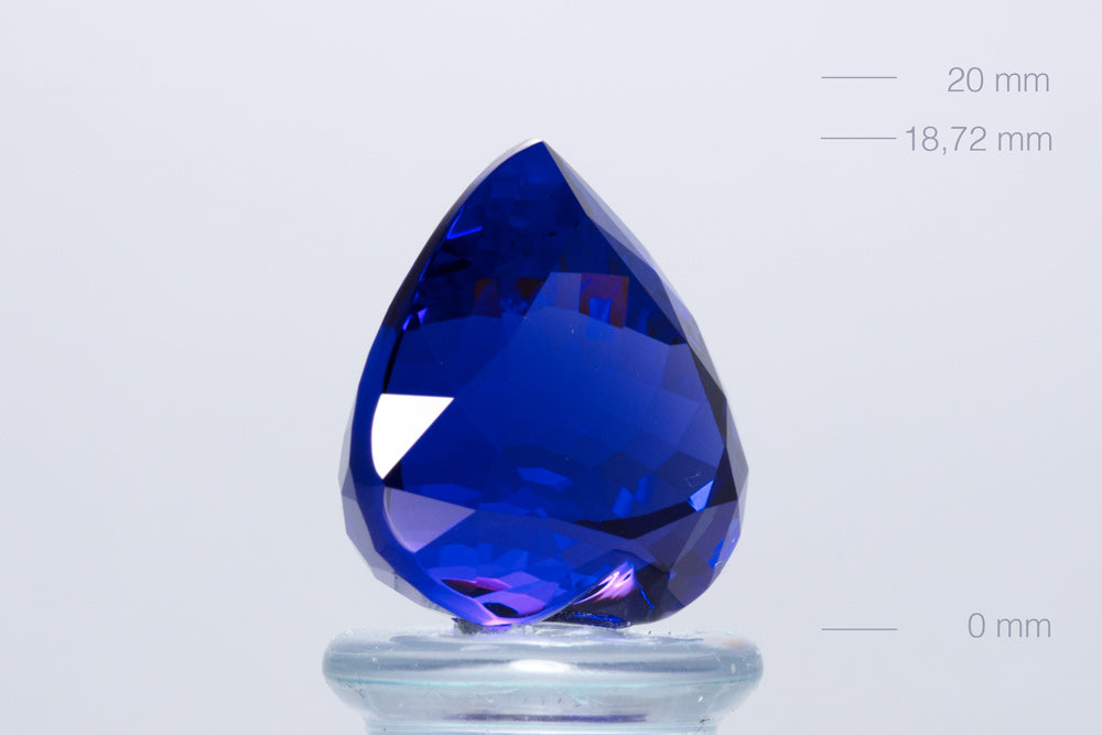 Tanzanite Heart 13,12 ct