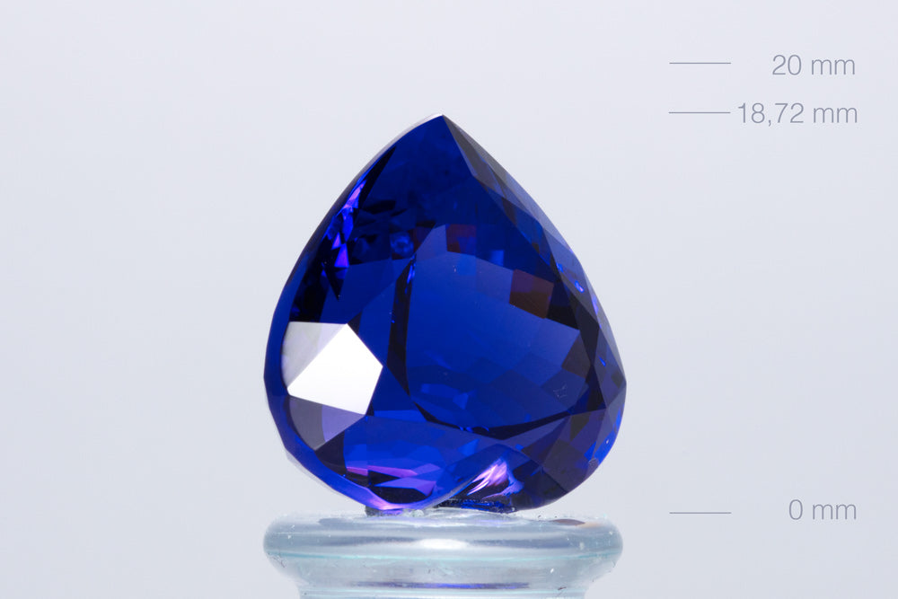 Tanzanite Heart 13,12 ct