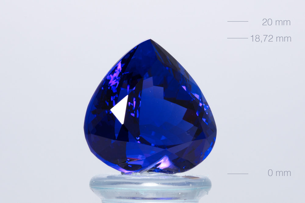 Tanzanite Heart 13,12 ct