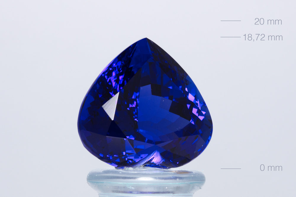 Tanzanite Heart 13,12 ct