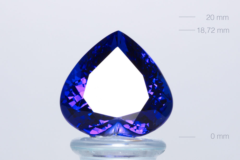 Tanzanite Heart 13,12 ct
