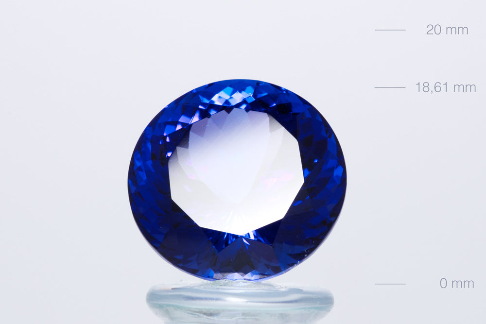 Tanzanite Round 27,54 ct