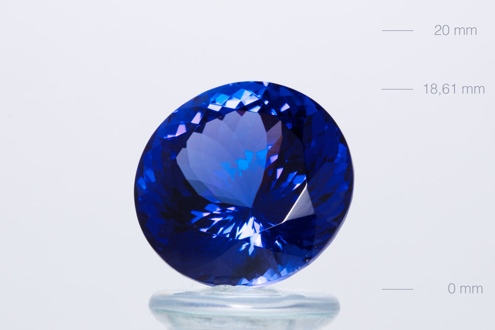 Tanzanite Round 27,54 ct