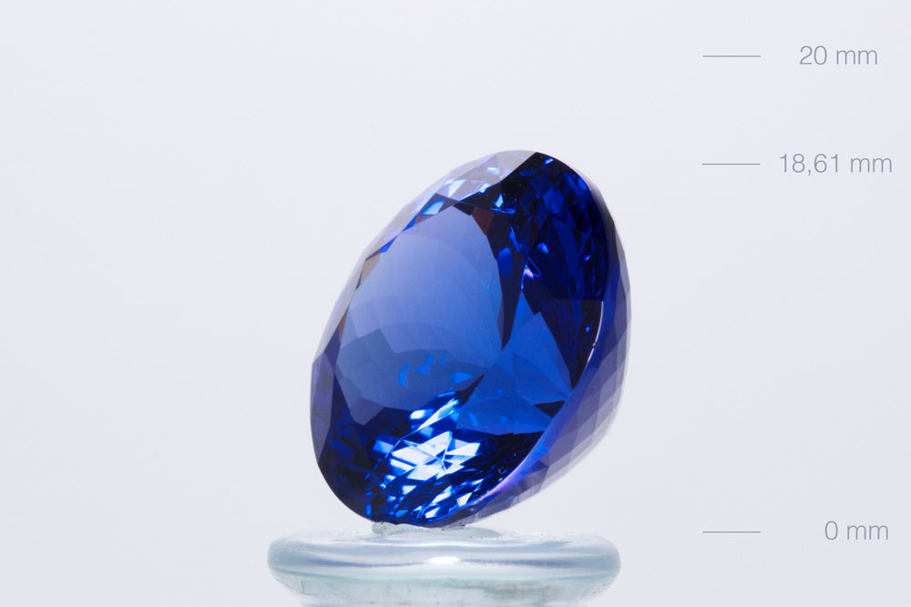 Tanzanite Round 27,54 ct