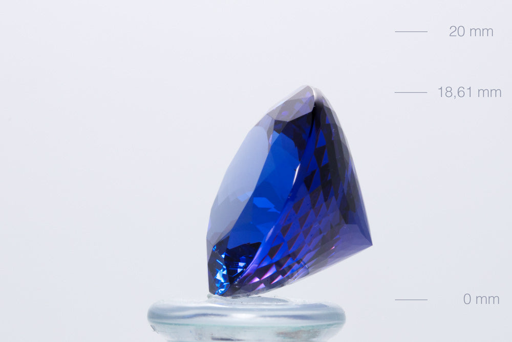 Tanzanite Round 27,54 ct