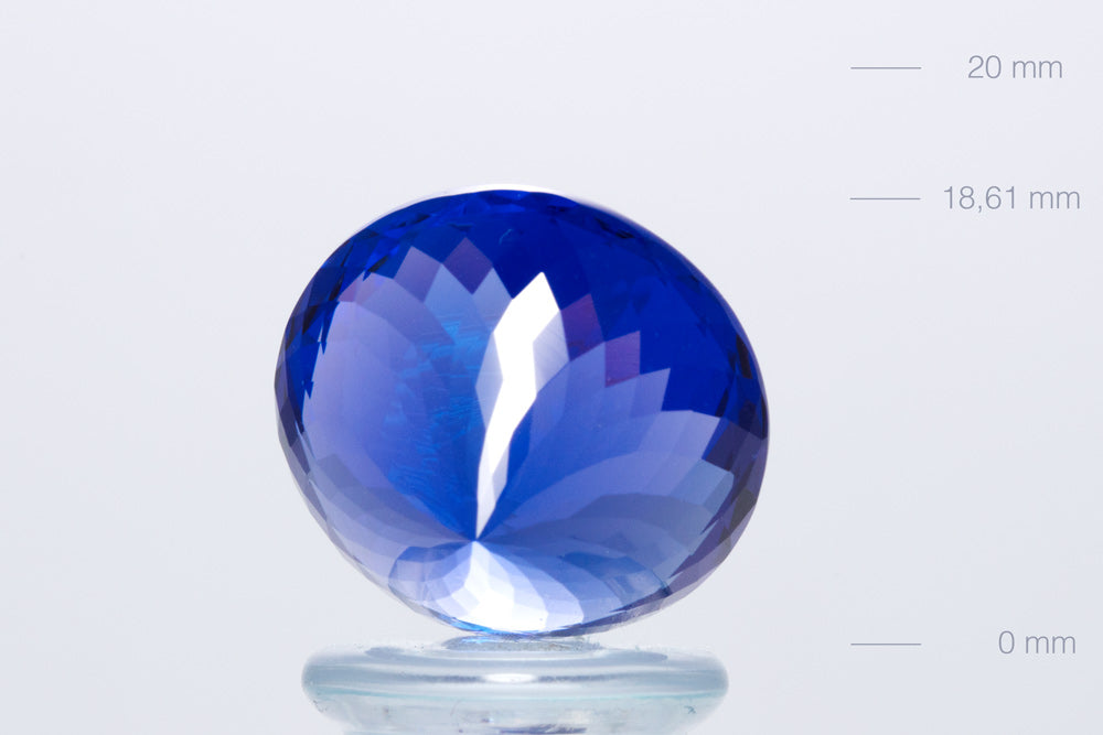 Tanzanite Round 27,54 ct