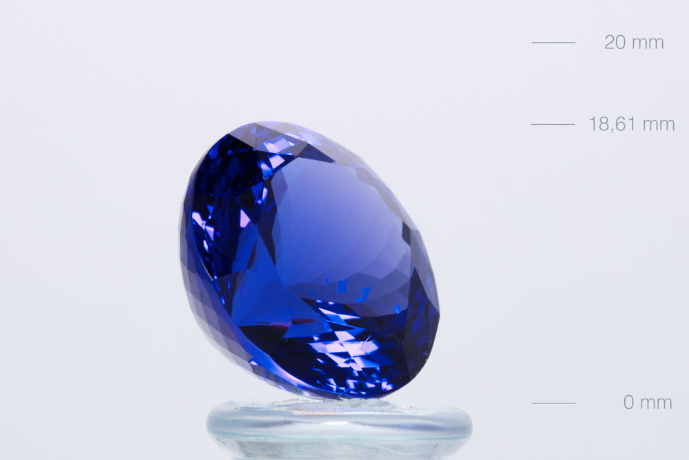 Tanzanite Round 27,54 ct