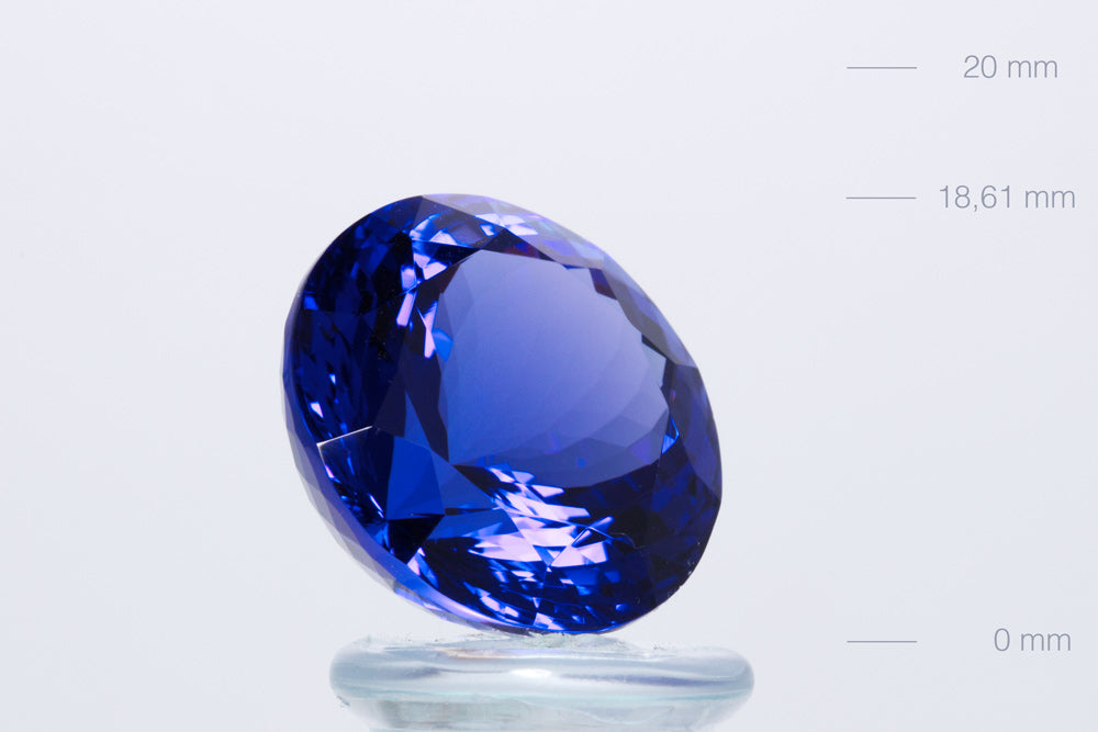 Tanzanite Round 27,54 ct