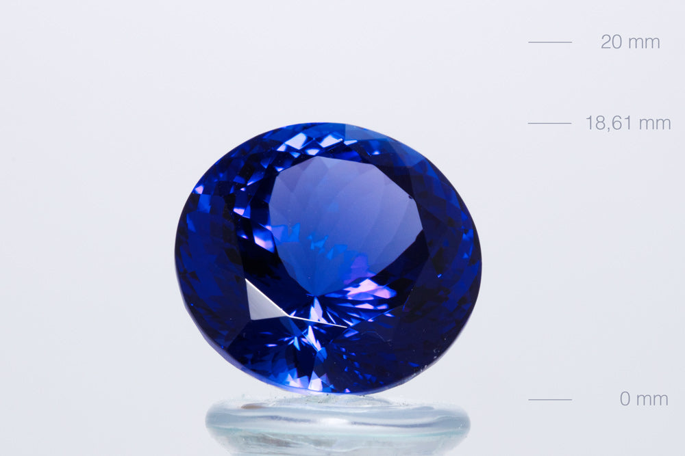 Tanzanite Round 27,54 ct