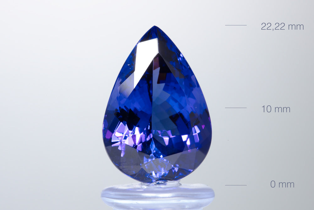 Tanzanite Pear 23,70ct