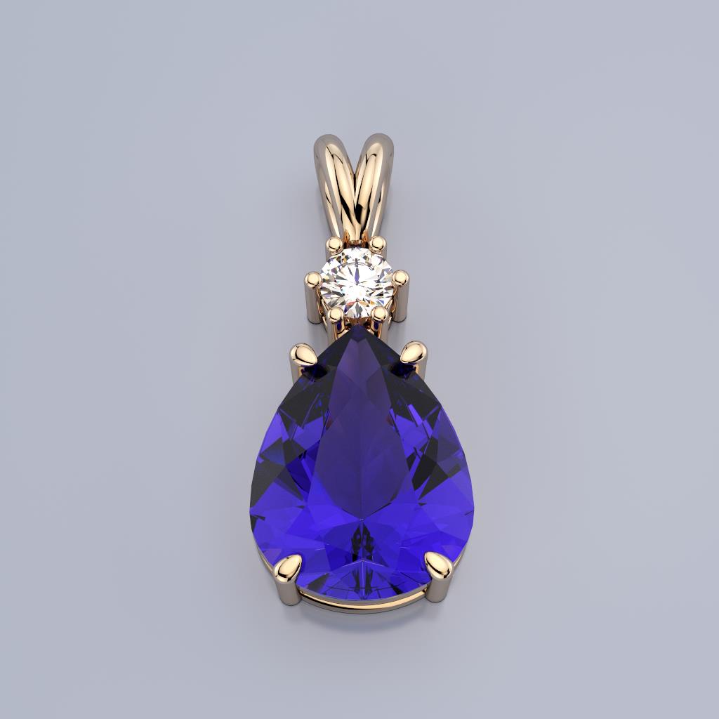 Mystic Teardrop DIamond
