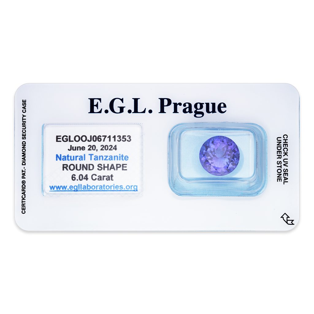 Tanzanite Round 6,04 ct
