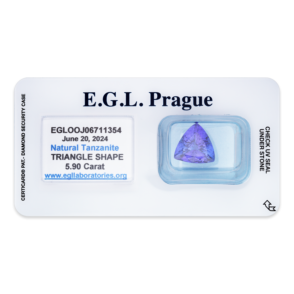 Tanzanite Triangle 5,90 ct