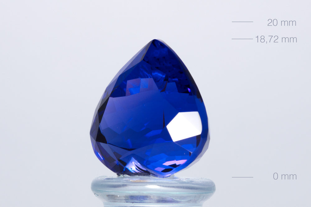 Tanzanite Heart 13,12 ct