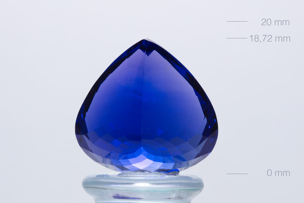 Tanzanite Heart 13,12 ct